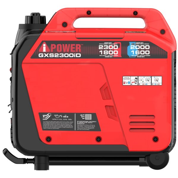 A-iPower GXS2300iD 1800W/2300W Generator Dual Fuel Gas Propane Low THD Inverter CO Alert New - Image 2
