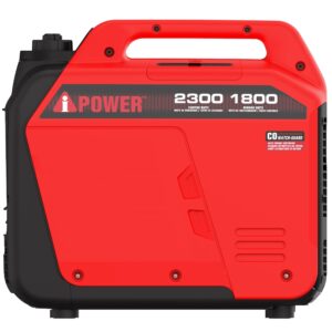 A-iPower GXS2301i 1800W/2300W Generator Gas Low THD Inverter CO Alert New