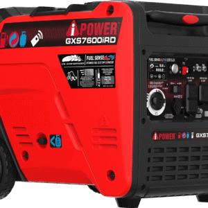 A-iPower GXS7600iRD 6100W/7600W Generator Dual Fuel Gas Propane Low THD Inverter CO Alert New