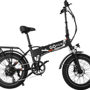 GoPowerBike GoExpress V2 Electric Bike Foldable 750W 50 Mile Range 20 MPH New
