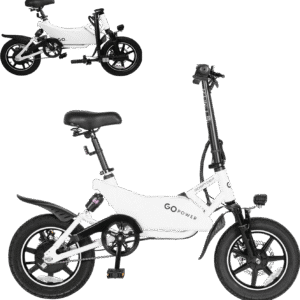 GoPowerBike B555 GoSpyder Mini Electric Bike 350W 30 Mile Range 16 MPH New