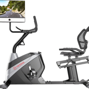 Yesoul J1M Plus Exercise Bike with 21.5" Screen Adjustable Resistance Indoor Fitness New