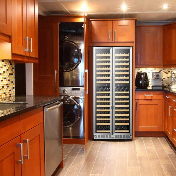 Lanbo LW328DD Wine Refrigerator Dual Zone 32" 255-Bottle 2-Door Design New - Image 6