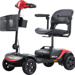 Metro Mobility M1 Lite Mobility Scooter 4-Wheel Electric 24V 12Ah 300W 4.97 MPH 10 Mile Range Manufacturer RFB