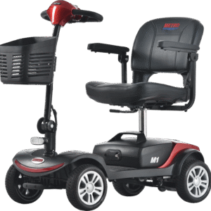 Metro Mobility M1 Mobility Scooter 4 Wheel Electric 24V 12Ah 300W 4.97 MPH 10 Mile Range Manufacturer RFB