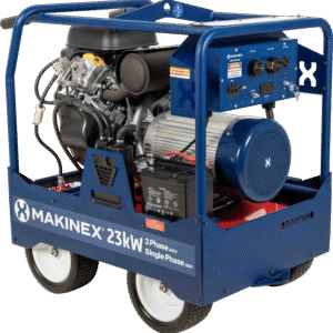Makinex 23000W/24000W Generator 120V/240V Dual Phase Gas Vanguard 61G277 Engine Electric Start New