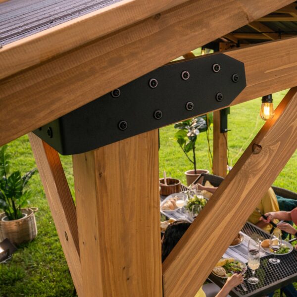 Backyard Discovery 12×10 Norwood Gazebo - Image 3