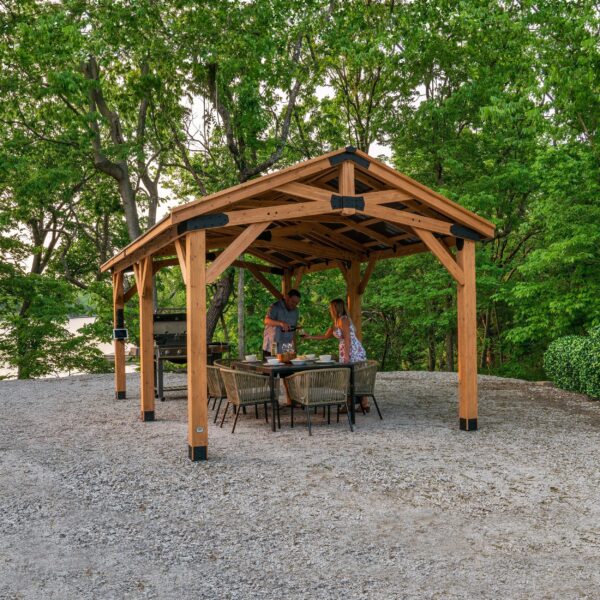 Backyard Discovery 20×12 Norwood Carport/Gazebo - Image 11