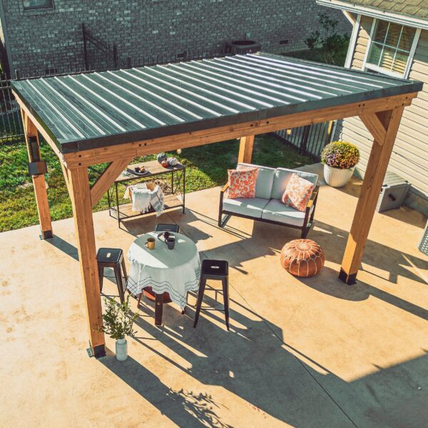 Backyard Discovery 12×9.5 Arcadia Gazebo - Image 7