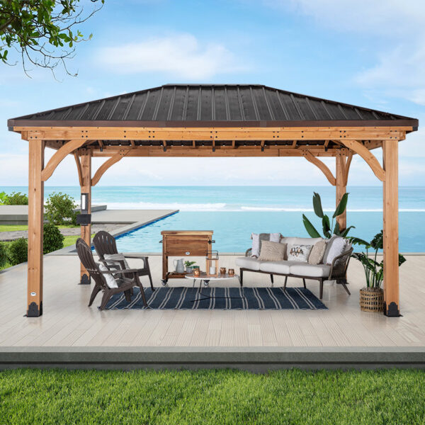 Backyard Discovery 16×12 Barrington Gazebo - Image 8