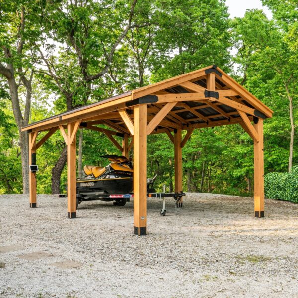 Backyard Discovery 20×12 Norwood Carport/Gazebo - Image 16