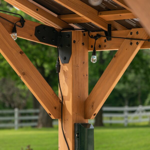 Backyard Discovery 12×10 Norwood Gazebo - Image 17