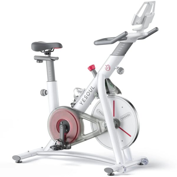 Yesoul S3 Exercise Bike with Adjustable Resistance Belt Drive Bluetooth App New - Image 2