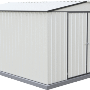 Absco AB1121 Regent Storage Shed with MN Channels 10 x 12 Ft Galvanized Steel New