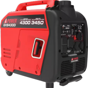 A-iPower GXS4300i 3450W/4300W Generator Gas Low THD Inverter CO Alert New