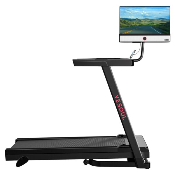 Yesoul T1M Plus Treadmill Foldable with 21.5" Screen Indoor Fitness New - Image 7