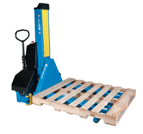 Bishamon UniLift Pallet Positioner & Forklift Dual Purpose 36" Lift 2,000 Lbs Load New - Image 3