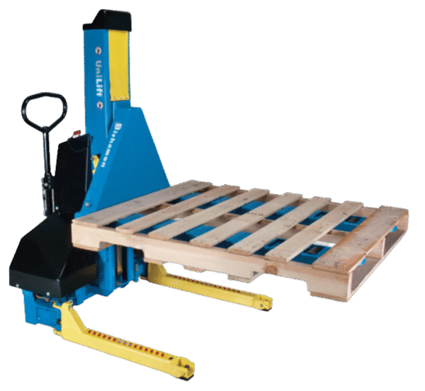 Bishamon UniLift Pallet Positioner & Forklift Dual Purpose 36" Lift 2,000 Lbs Load New - Image 4