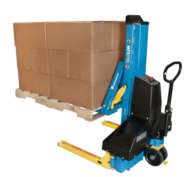 Bishamon UniLift Pallet Positioner & Forklift Dual Purpose 36" Lift 2,000 Lbs Load New - Image 2