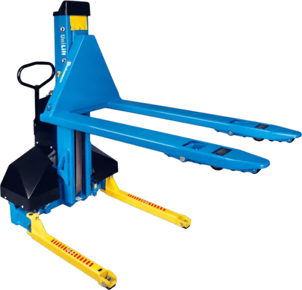 Bishamon UniLift Pallet Positioner & Forklift Dual Purpose 36" Lift 2,000 Lbs Load New