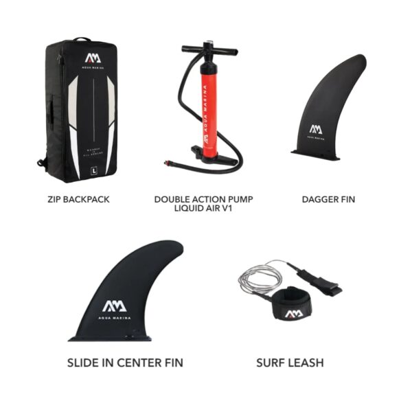 Aqua Marina BT-22BL Blade 10'6" Inflatable Stand Up Paddle Board Windsurf Series New - Image 8