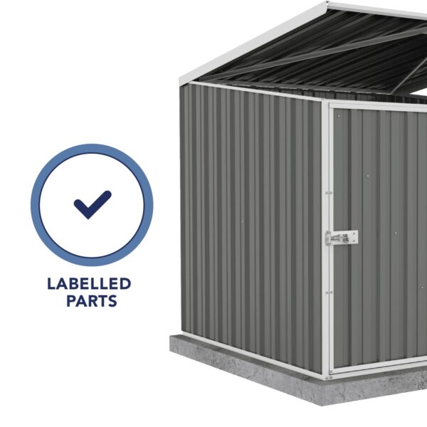 Absco AB1070 Pool Pump Cover 5 x 5 Ft Multi-Purpose Metal Storage Shed New - Image 11