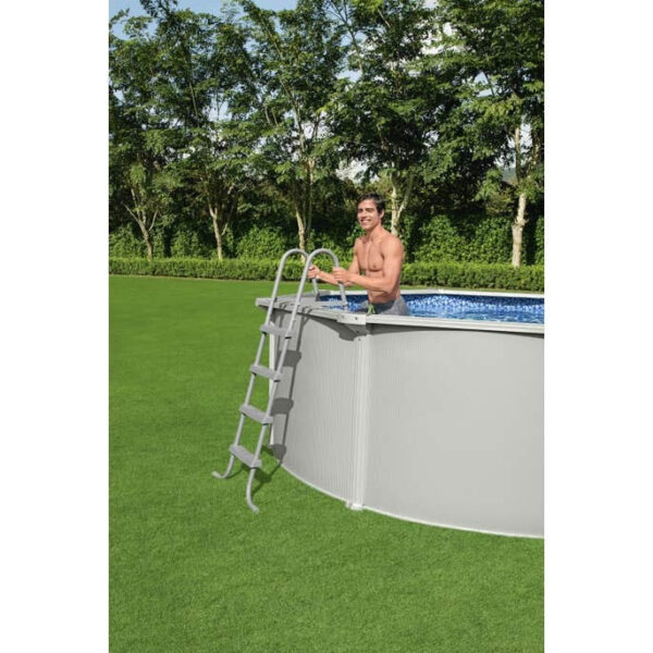 Bestway Hydrium 16’5” X 12’ X 48” Steel Wall Above Ground Pool Set - Image 4