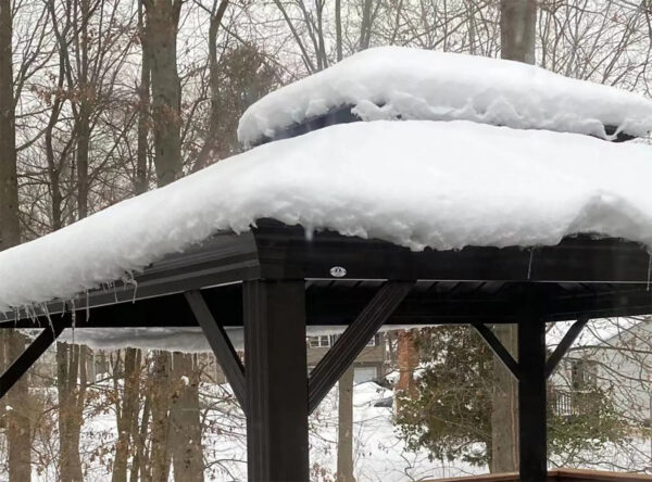 Alexander Aluminum Patio Gazebo 16 Ft. W x 12 Ft. D - Image 4