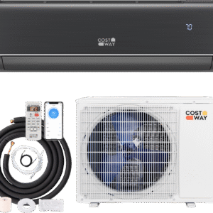 Costway Mini Split AC and Heater 24000 BTU 21 SEER2 Wi-Fi Enabled Energy Star Certified New