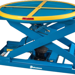 Bishamon EZ Loader Pallet Positioner Pneumatic Self-Leveling Table 4000 Lbs Load New