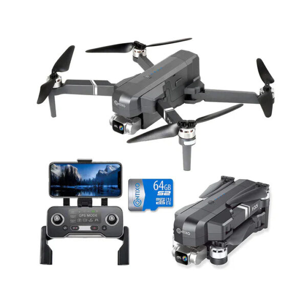 Contixo F35 Drone Foldable with 4K UHD Camera 2-Axis Gimbal GPS Control New - Image 2