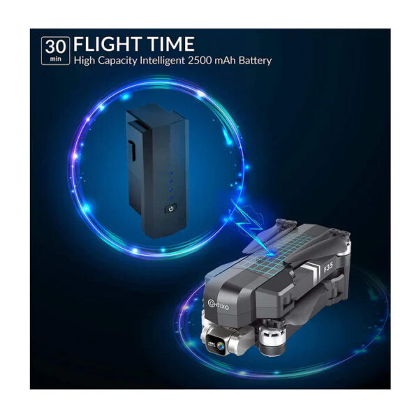 Contixo F35 Drone Foldable with 4K UHD Camera 2-Axis Gimbal GPS Control New - Image 3