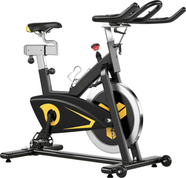 Costway Exercise Bike Magnetic Resistance Fixed Belt Drive with LCD Display New