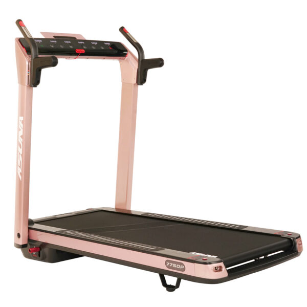 SpaceFlex Pink Running Treadmill w/ Auto Incline, Foldable Wide Deck - Image 10